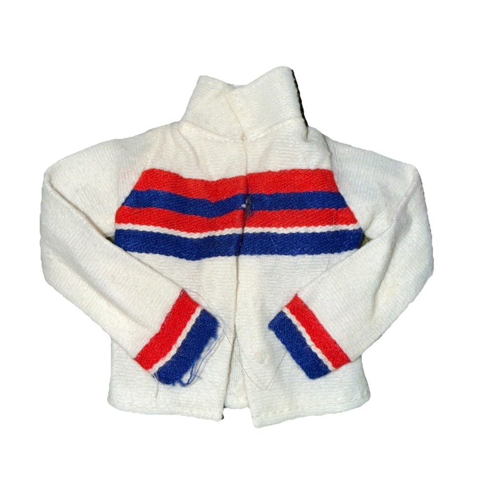 Vintage 1976 Kenner Bionic Woman Doll Jacket Jaime Sommers Track Top